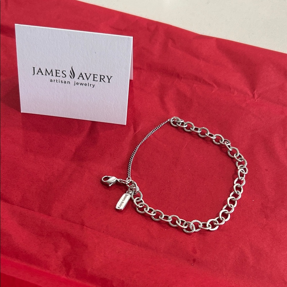 James Avery Silver Chain Bracelet